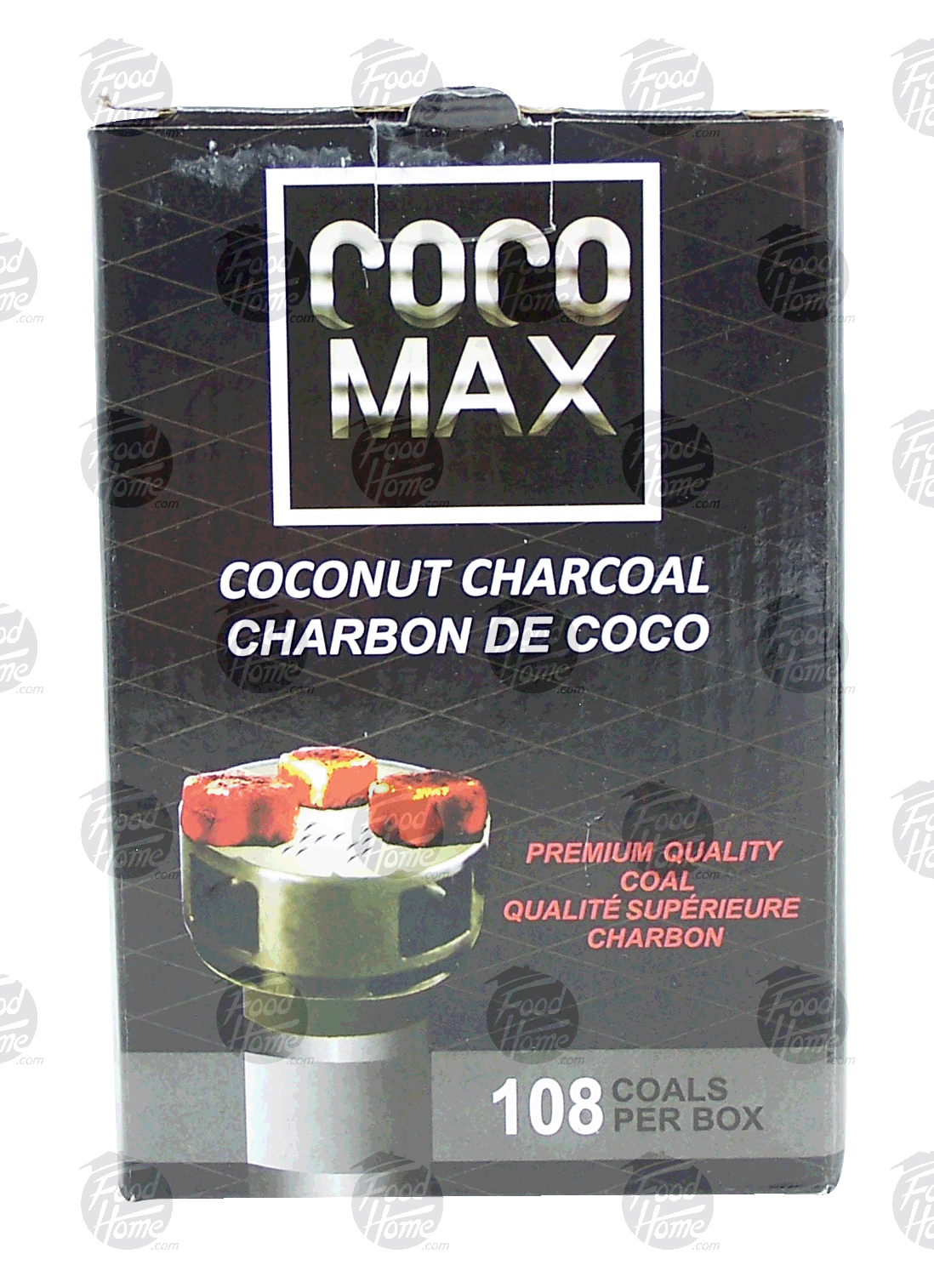 Coco Max  coconut charcoal, 108-coals Full-Size Picture